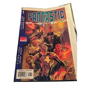 Fantastic Four‎ Mangaverse #1 Comic Book Marvel Comics Direct Edition